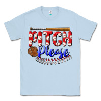 Dusty Blue pitch please Classic Tee - BundleAndBundleShop