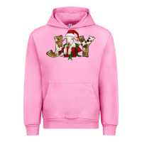 Fuchsia Pink joy christmas lamb Urban Hoodie - Jasminsmagicworld
