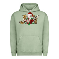 Pigment Oil Green joy christmas lamb Urban Hoodie - Jasminsmagicworld