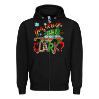 Black you serious clark Zipper Hoodie - Zillion Design Studio