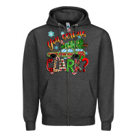 Charcoal Heather you serious clark Zipper Hoodie - Zillion Design Studio
