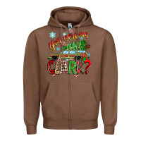 Chestnut you serious clark Zipper Hoodie - Zillion Design Studio