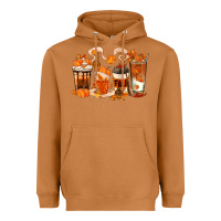 Meerkat Fall Coffee Cups Heavyweight Hoodie - texasbilliewilder