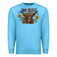 Ocean Blue Moorica Premium Sweatshirt - CowhideDigitalArt