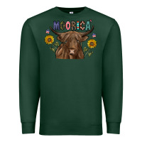 Sports Green Moorica Premium Sweatshirt - CowhideDigitalArt