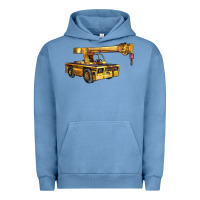 Pigment Pebble Blue carry deck crane Urban Hoodie - LillyAllenDesigns
