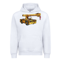 White carry deck crane Urban Hoodie - LillyAllenDesigns
