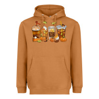 Meerkat Fall Coffee Cups Heavyweight Hoodie - texasbilliewilder