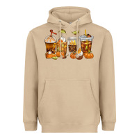 Mushroom Fall Coffee Cups Heavyweight Hoodie - texasbilliewilder