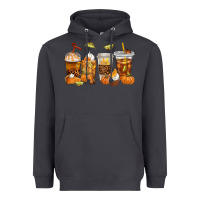Smoke Fall Coffee Cups Heavyweight Hoodie - texasbilliewilder