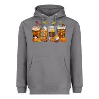 Storm Fall Coffee Cups Heavyweight Hoodie - texasbilliewilder