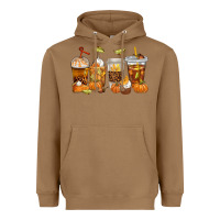Toasted Coconut Fall Coffee Cups Heavyweight Hoodie - texasbilliewilder