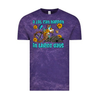 Cloud Purple easter a lot can happen in three days western sunflowers Vintage Tee - Artiststas