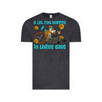 Vintage Black easter a lot can happen in three days western sunflowers Vintage Tee - Artiststas