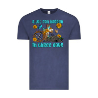 Vintage Denim easter a lot can happen in three days western sunflowers Vintage Tee - Artiststas