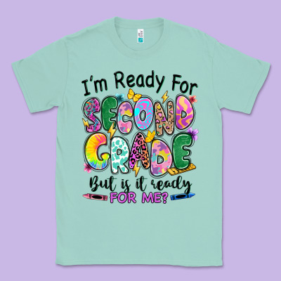 I'm Ready For Second Grade But Is It Ready For Me Classic Tee Designed By Ranaportraitstore