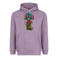 Lavender cross gemstone cactus roses cowboy hat Heavyweight Hoodie - RanaPortraitStore