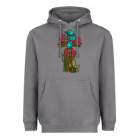 Storm cross gemstone cactus roses cowboy hat Heavyweight Hoodie - RanaPortraitStore
