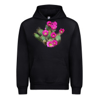 Black strawberry hedgehog cactus Urban Hoodie - LillyAllenDesigns