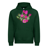 Foreset Green strawberry hedgehog cactus Urban Hoodie - LillyAllenDesigns