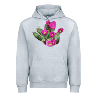 Heather Grey strawberry hedgehog cactus Urban Hoodie - LillyAllenDesigns