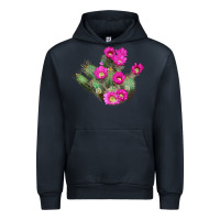 Navy strawberry hedgehog cactus Urban Hoodie - LillyAllenDesigns