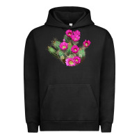 Pigment Black strawberry hedgehog cactus Urban Hoodie - LillyAllenDesigns