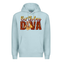 Blue Mist birthday diva Premium Hoodie - NancyCooperArtShop