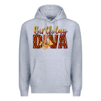 Heather Grey birthday diva Premium Hoodie - NancyCooperArtShop