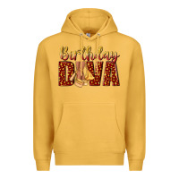 Mustard birthday diva Premium Hoodie - NancyCooperArtShop
