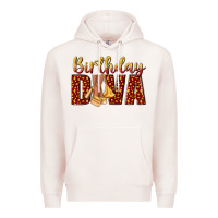Pale Pink birthday diva Premium Hoodie - NancyCooperArtShop