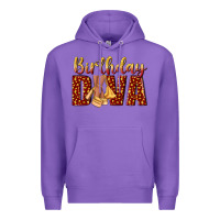 Purple birthday diva Premium Hoodie - NancyCooperArtShop