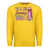 Lemon vis for valentine vodka Premium Sweatshirt - RacoonDesign