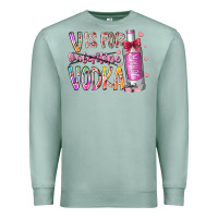 Seafoam vis for valentine vodka Premium Sweatshirt - RacoonDesign