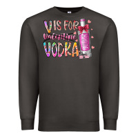 Smoke vis for valentine vodka Premium Sweatshirt - RacoonDesign