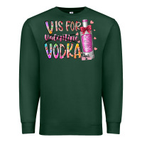 Sports Green vis for valentine vodka Premium Sweatshirt - RacoonDesign