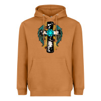 Meerkat cross gemstone wings Heavyweight Hoodie - RanaPortraitStore