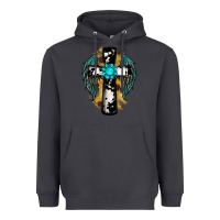 Smoke cross gemstone wings Heavyweight Hoodie - RanaPortraitStore