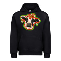Black christmas heifer Urban Hoodie - Jasminsmagicworld