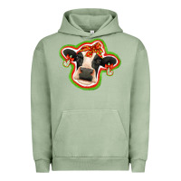 Pigment Oil Green christmas heifer Urban Hoodie - Jasminsmagicworld