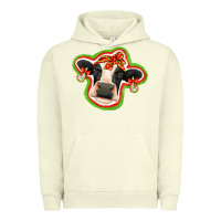 Pigment Pistachio christmas heifer Urban Hoodie - Jasminsmagicworld
