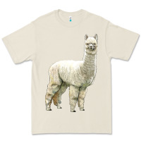 Bone Alpaca Premium Tee - LillyAllenDesigns