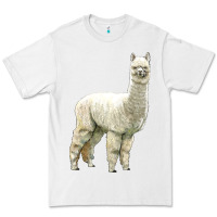White Alpaca Premium Tee - LillyAllenDesigns