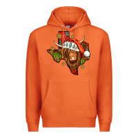 Carrot Shaggy cow Texas Christmas Premium Hoodie - Jasminsmagicworld
