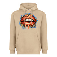 Mushroom basketball lips Heavyweight Hoodie - Zillion Design Studio