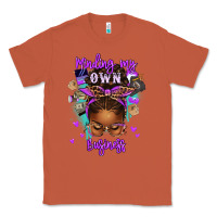 Copper minding my own business afro messy bun Classic Tee - texasbilliewilder