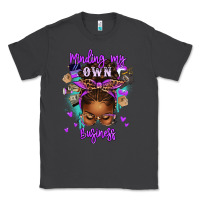 Smoke minding my own business afro messy bun Classic Tee - texasbilliewilder