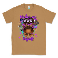 Toasted Coconut minding my own business afro messy bun Classic Tee - texasbilliewilder