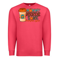 Cardinal mommy needs some pumpkin spice Premium Sweatshirt - CowhideDigitalArt