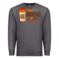 Charcoal Heather mommy needs some pumpkin spice Premium Sweatshirt - CowhideDigitalArt